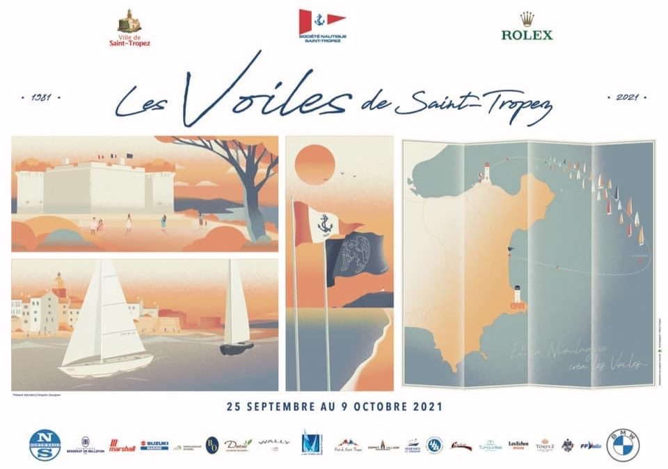 Les voiles de Saint Tropez 2021 !